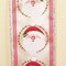 The Ribbon People White and Red Santa Print Wired Craft Ribbon 2.5" x 40 yards